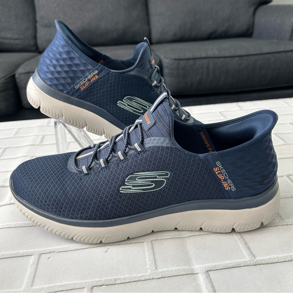 Skechers men’s slip-ins summit high range sneakers - Picture 2 of 11